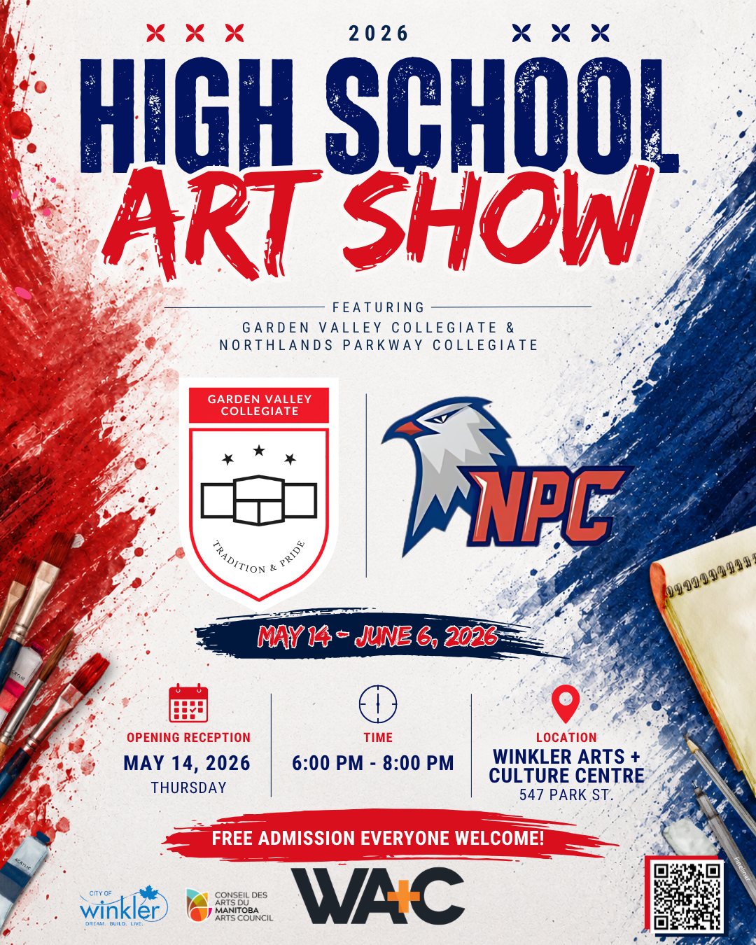 2026 High School Art Show - Winkler Arts + Culture